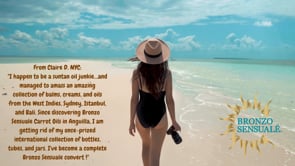 After-Sun Organic Carrot Lotion – Tan Extender by Bronzo Sensuale, 8.5 Fl. Oz.